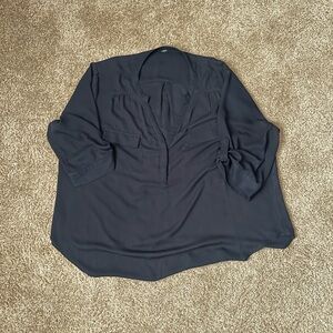 Harper 3/4 sleeve pullover blouse